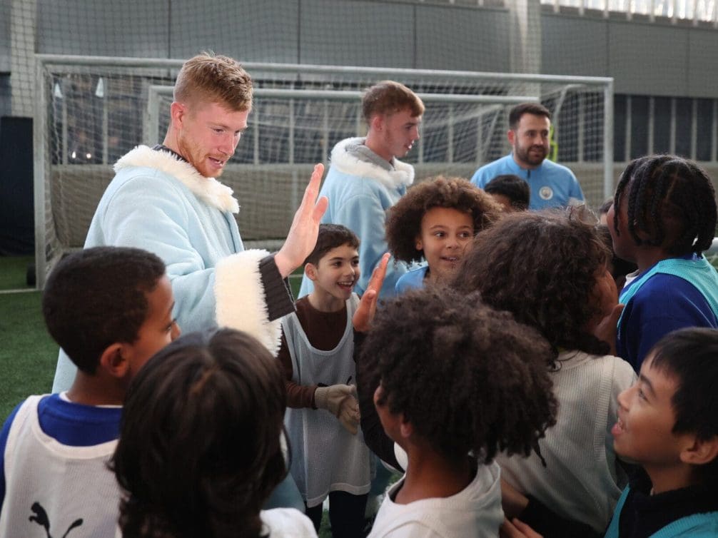 MANCHESTER, ENGLAND - DECEMBER 16: <> at Manchester City Football Academy on December 16, 2022 in Manchester, England. (Photo by Manchester City FC/Manchester City FC via Getty Images)